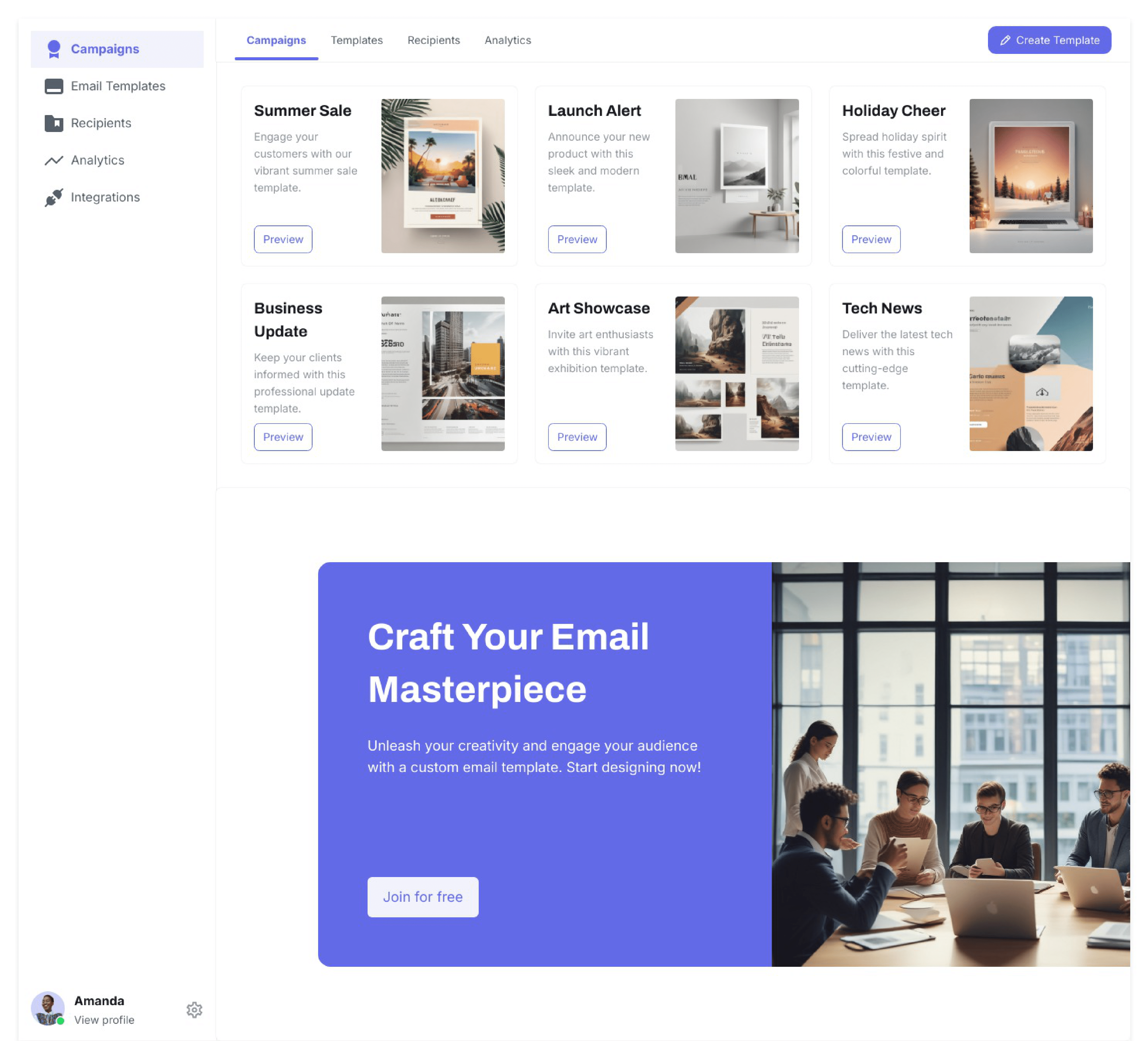 Email Marketing System